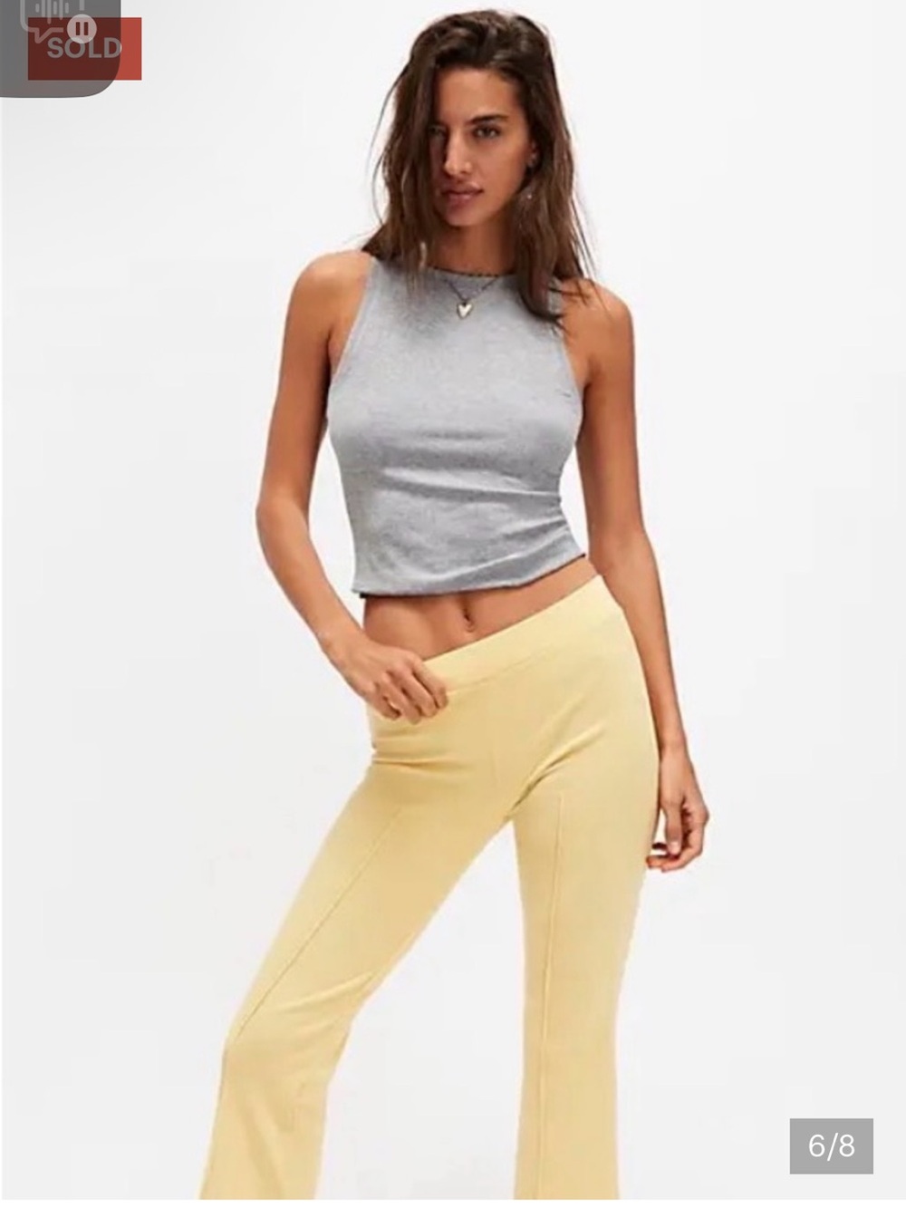 Free people Take It Easy Tank. NWT. Grey